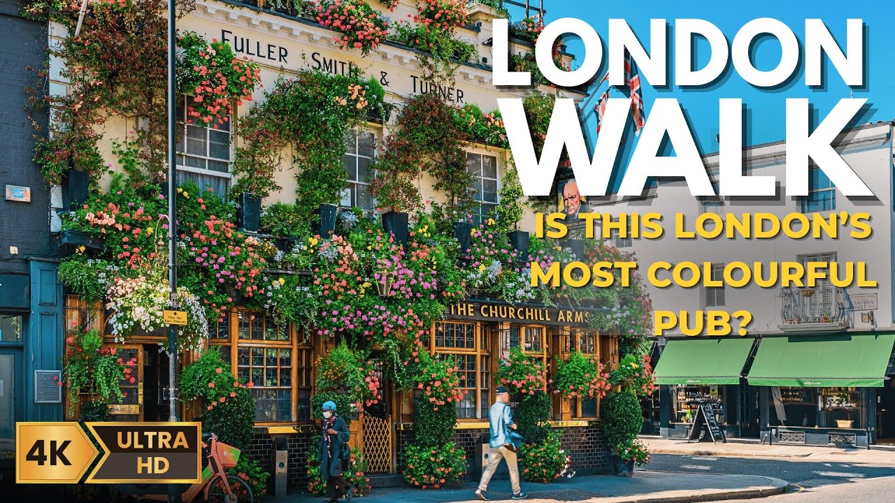  Notting Hill Walk 🇬🇧 London’s Most Colourful Neighbourhood | London Walk 4K