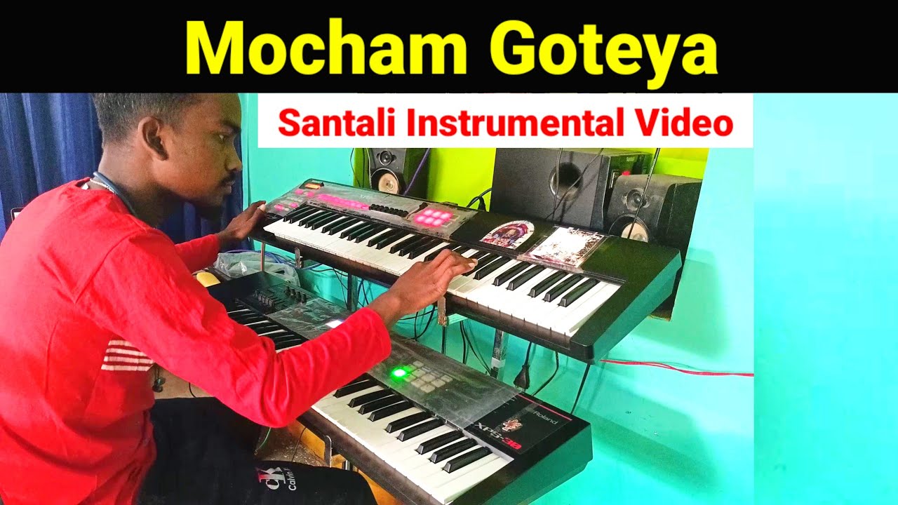 Mocham Goteya Santali Instrumental Song || Cover By #jituhansdakeyboardist 