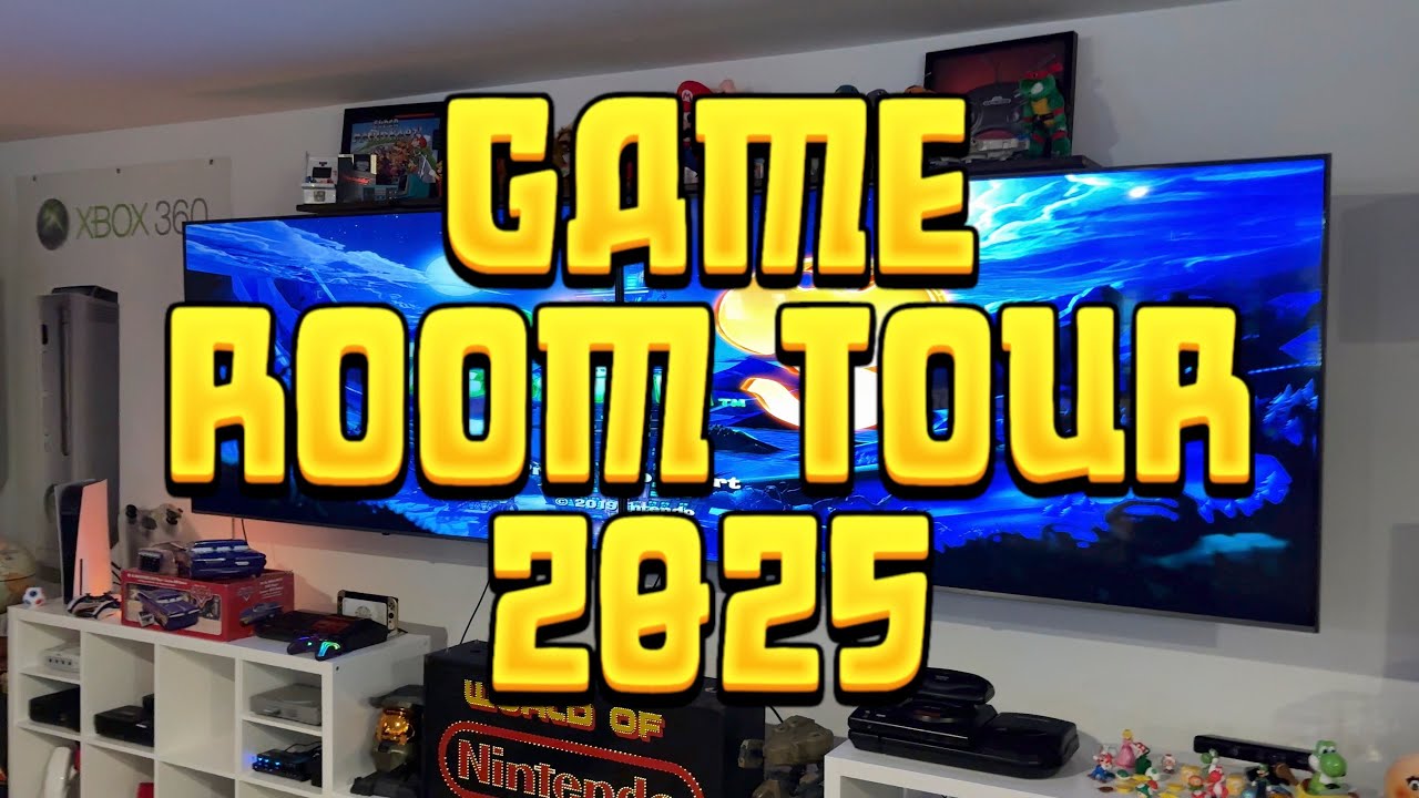 JEREMY REWINDS GAMEROOM TOUR 2025