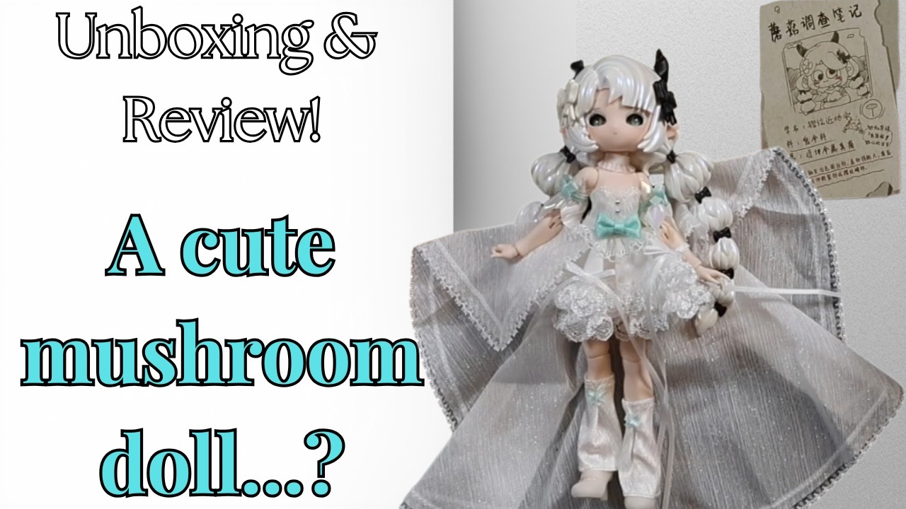 Unboxing & Review! Parasola Plicatilis, the Hidden 1/12 figure from the Mycelium Naming series!
