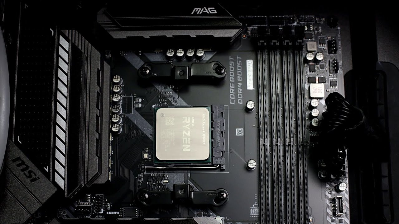 Premiera AMD Ryzen 7 3800XT feat. MSI B550 TOMAHAWK