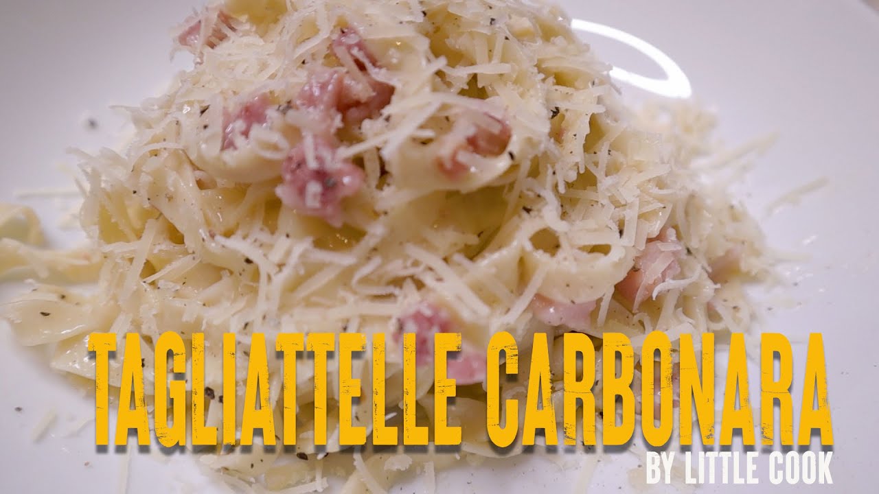 How to make Tagliatelle Carbonara from scratch