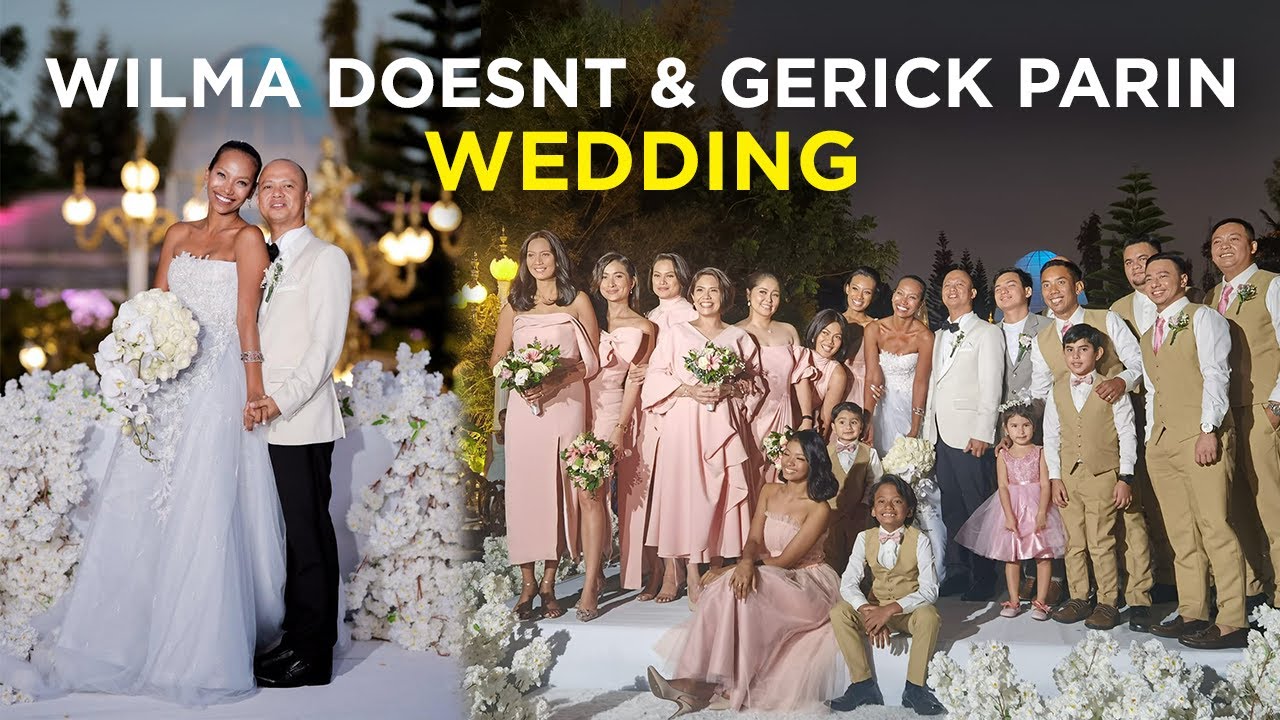 The most awaited Celebrity Wedding! WILMA DOESNT + GERICK PARIN