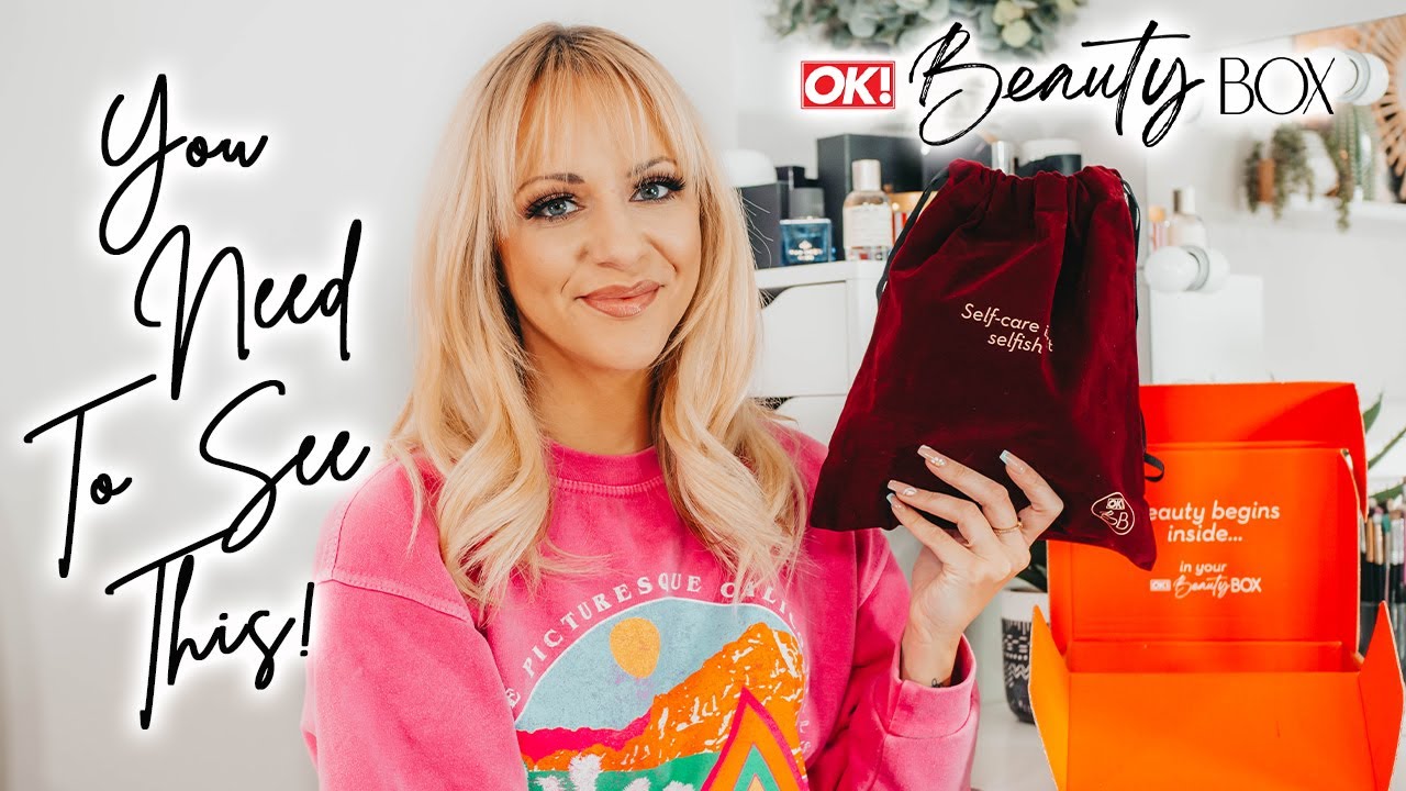 Ok! Beauty Box Unboxing - Limited Edition With Lisa Snowden & WORTH OVER £200! You Need To See This!