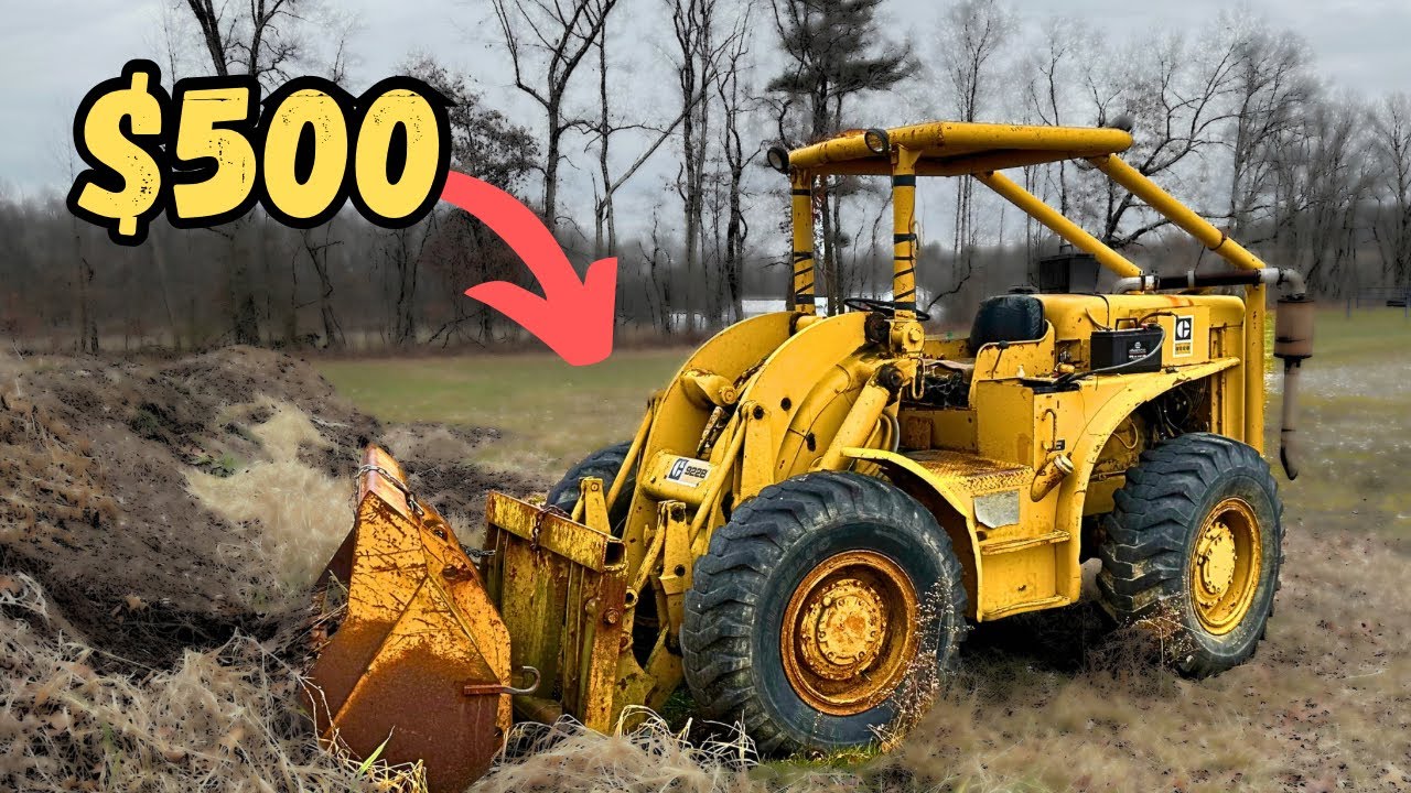 This Caterpillar Loader Died Over a Year Ago! Will it Start and Drive on the Trailer??