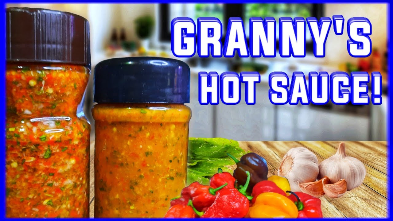 How to Make Hot Sauce (My GRANNY'S  Pepper Sauce)