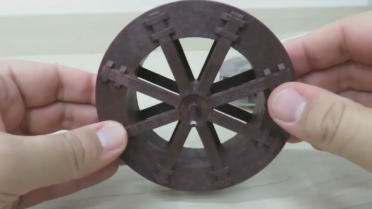 Roda d&rsquo;&Aacute;gua 10,7cm para Fontes e Cascatas de Decora&ccedil;&atilde;o