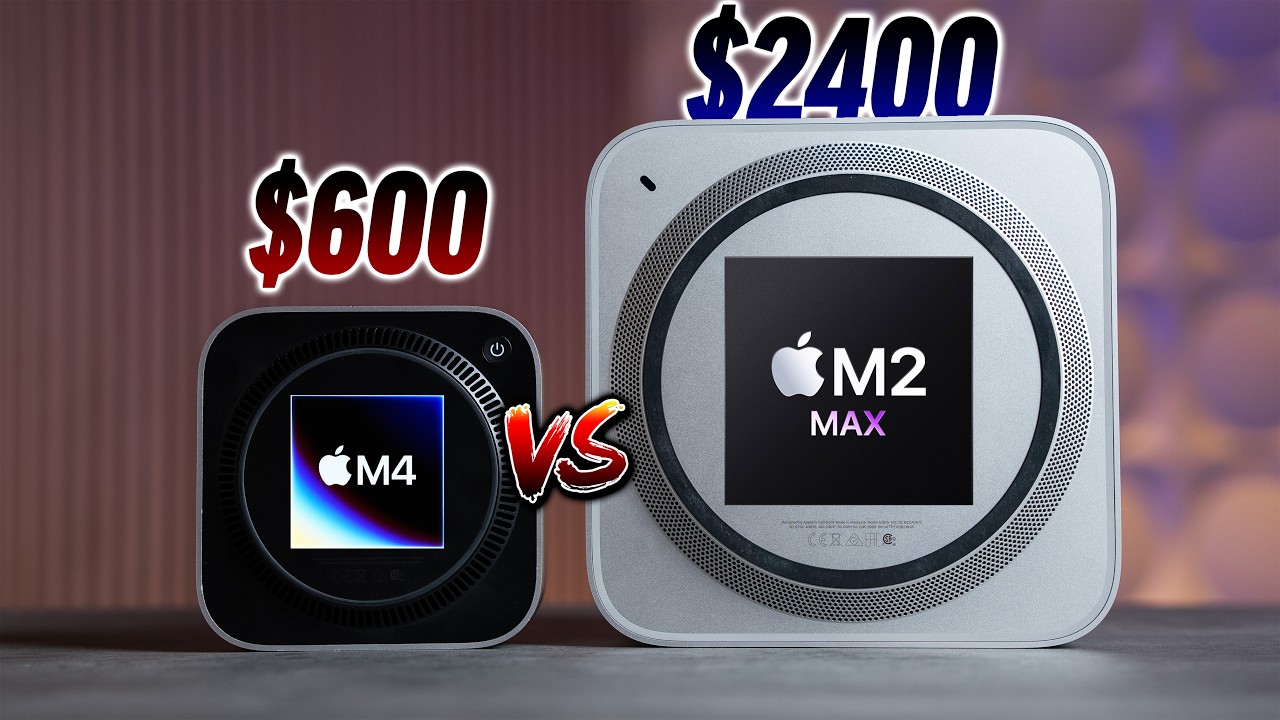 M4 Mac mini vs M2 Max Mac Studio - The Value is UNREAL..