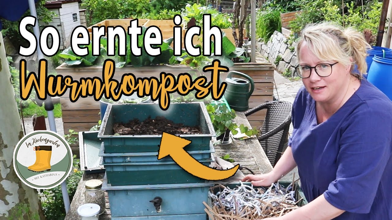 ☝🏼 Der beste D&uuml;nger und Bodenverbesserer f&uuml;r euren Garten🥦 NPK: 8x4x5 - 🪱Wurmkompost -  ganz einfach