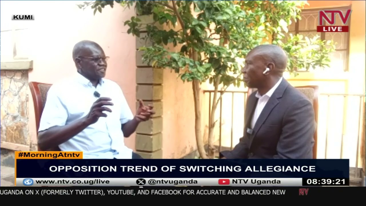 Opposition trend of switching allegiance - Patrick Amuriat | ON THE GROUND