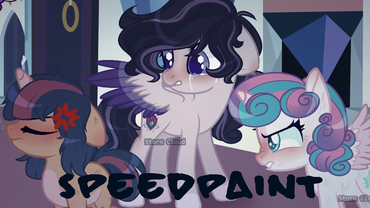 SpeedPaint - What happened here? [MLP Next Gen]