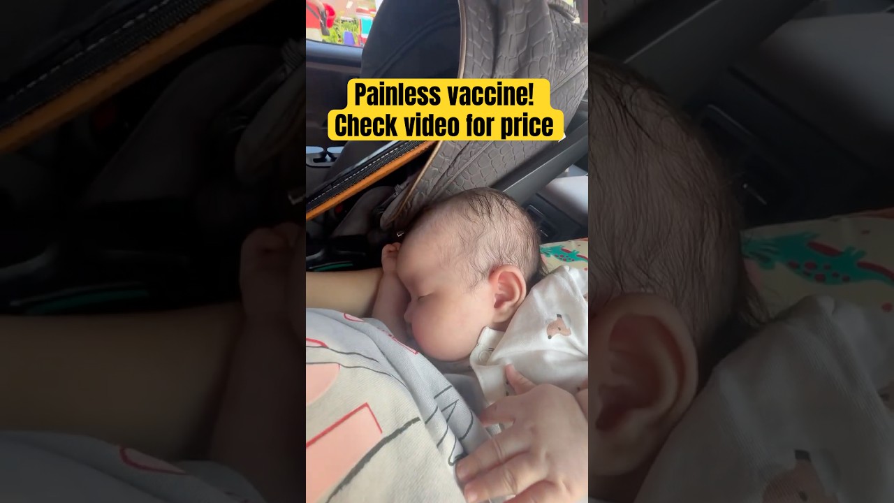 Nomi&rsquo;s 10th Week Vaccination Day! Painless Vaccine Experience & Price | Baby Health Update #shorts