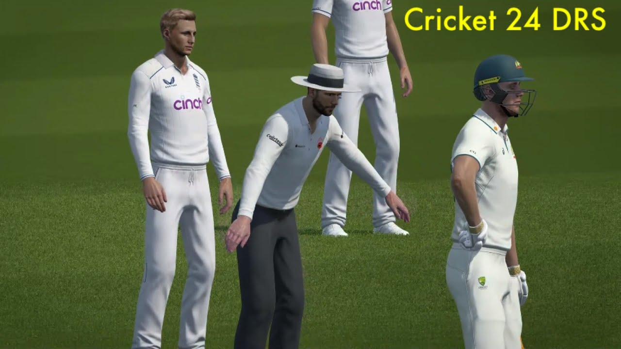 Cricket 24 DRS Umpire decision reversed