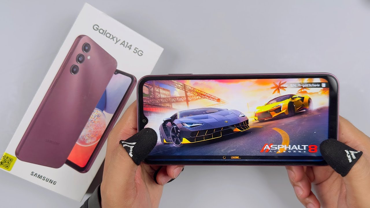 SAMSUNG GALAXY A14 5G ASPHALT 8 AIRBORNE GAMEPLAY TEST | FREE CAR RACING GAME