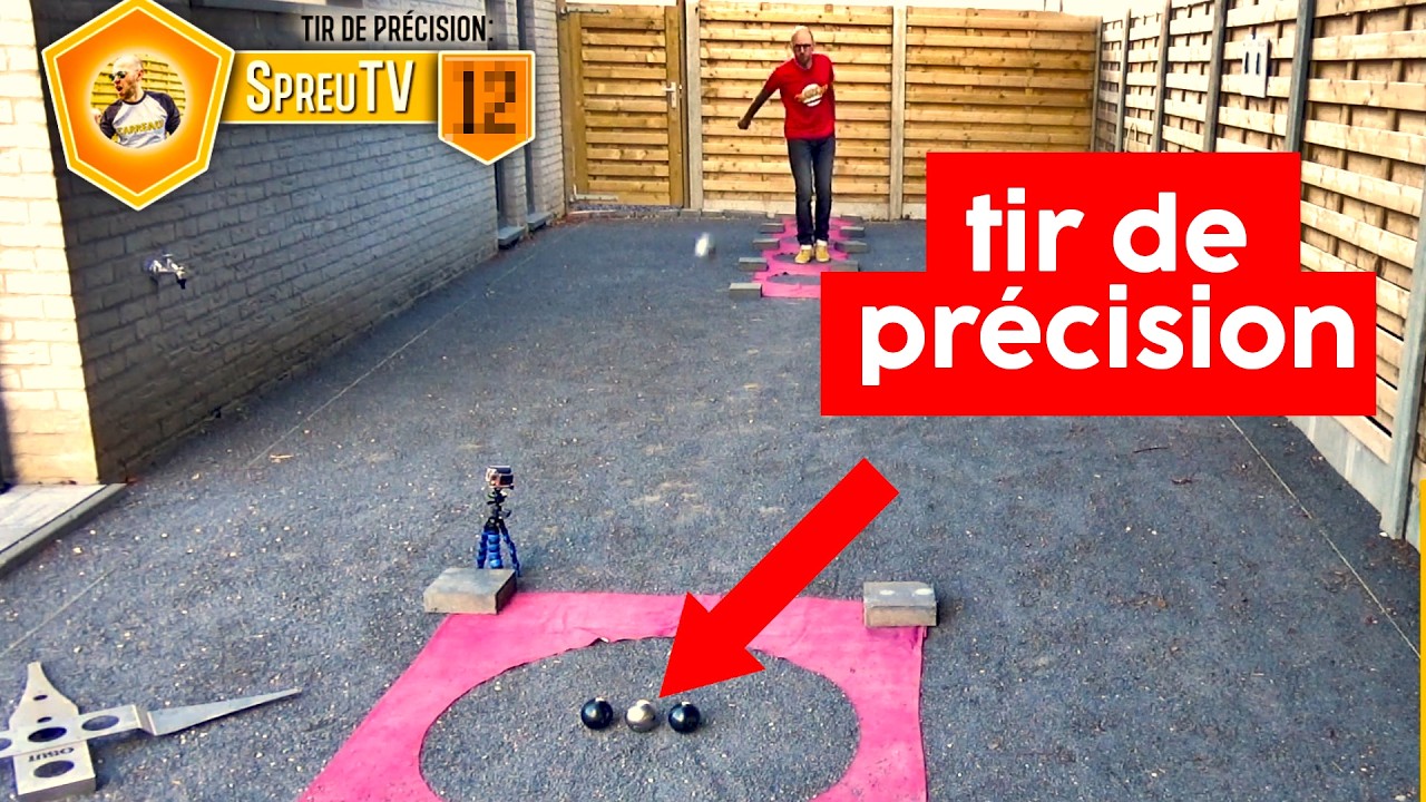 TIR de PRÉCISION III - PETANQUE TRAINING