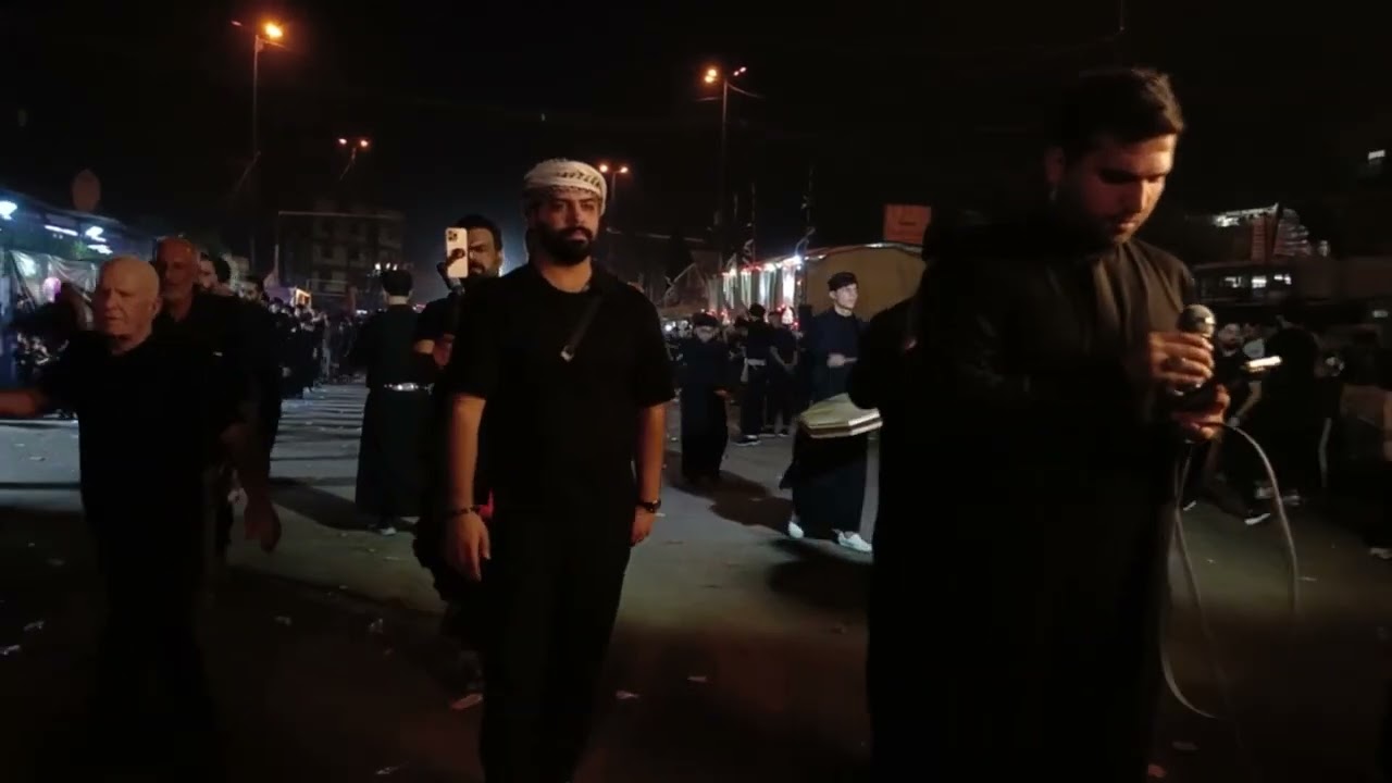 موكب انصار الزهراء بغداد شارع الكفاح 2025
