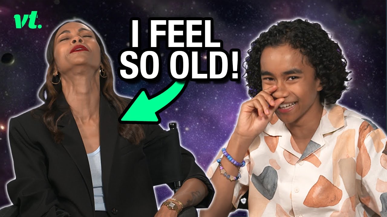 Elio's Yonas Kibreab Tries To Explain Gen-Z Slang To Zoe Salda&ntilde;a 🤣
