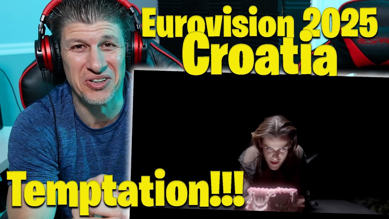 Reacting To Poison Cake From Croatia At Eurovision 2025
