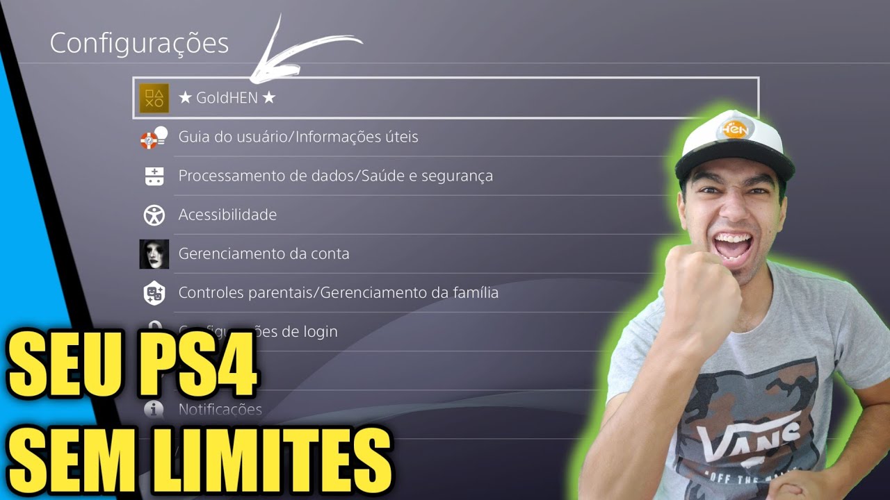 Como instalar o Gold Hen no PS4 9.00 e como usar | Desfrute seu PS4 ao máximo!