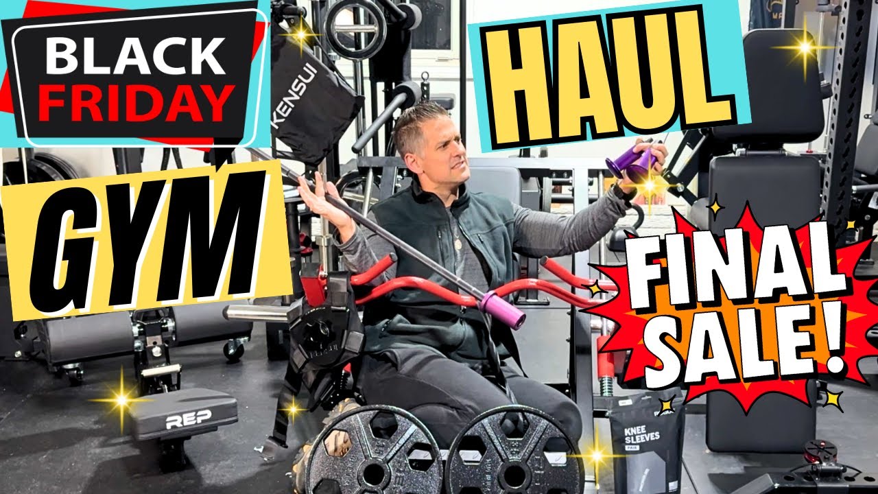 Black Friday Home Gym Haul: Over 20+ Products