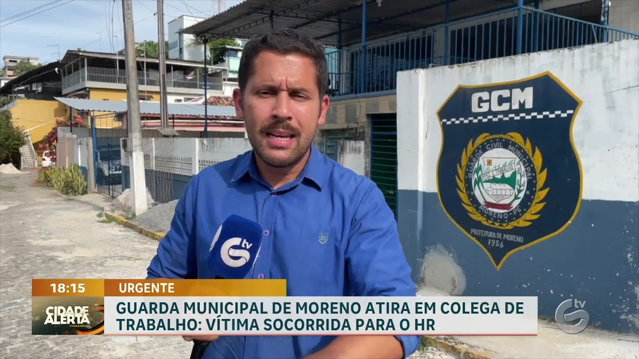 Guarda Municipal de Moreno atira em colega de trabalho