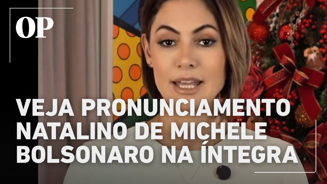 Acompanhe na &iacute;ntegra o pronunciamento de Michelle Bolsonaro: &ldquo;Perseverem apesar das trai&ccedil;&otilde;es&rdquo;