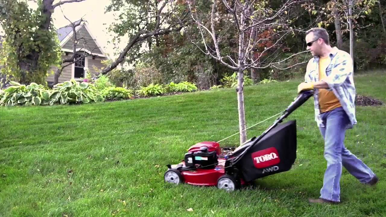 Toro's new All-Wheel Drive Recycler&reg;