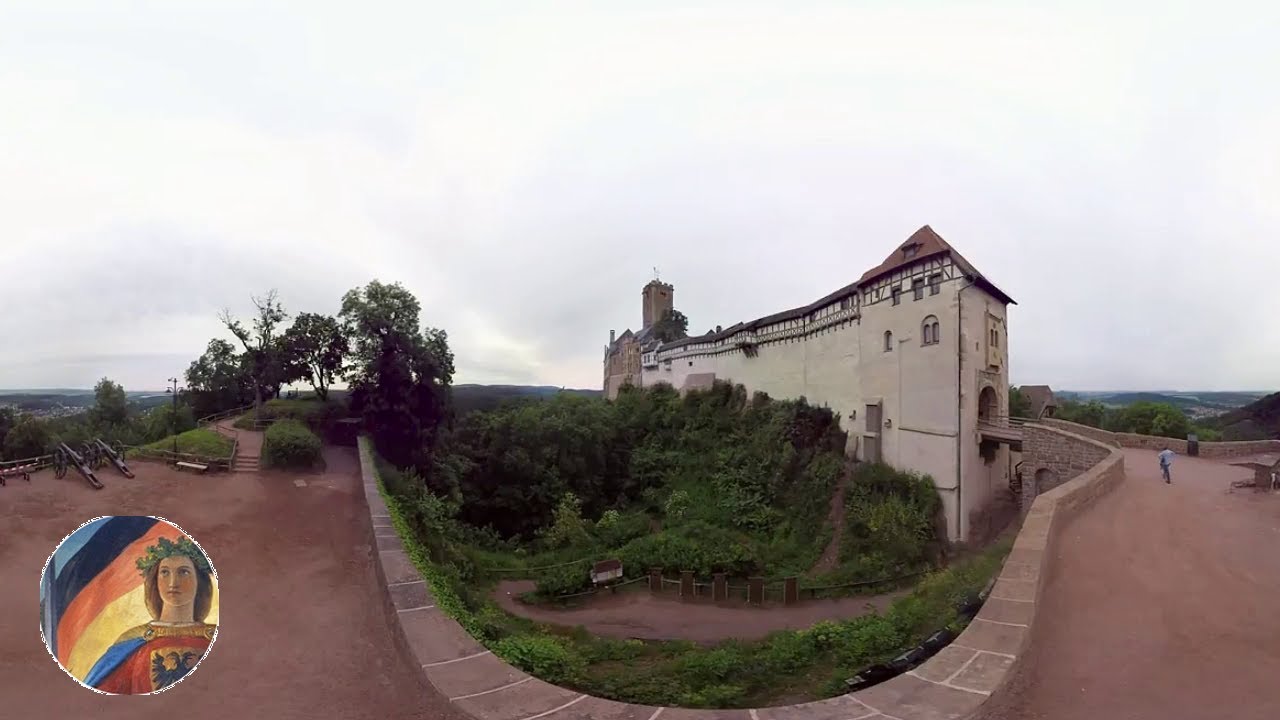 IIa: Die Wartburg in Eisenach (Rundgang - Aussicht - 360 Grad) (Deutsche Nationaldenkmäler)