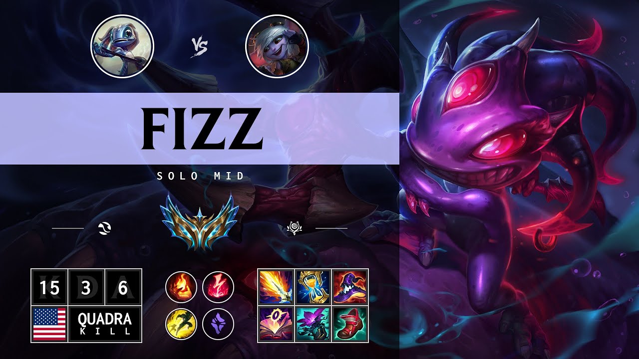 Fizz Mid vs Tristana - NA Challenger Patch 14.13
