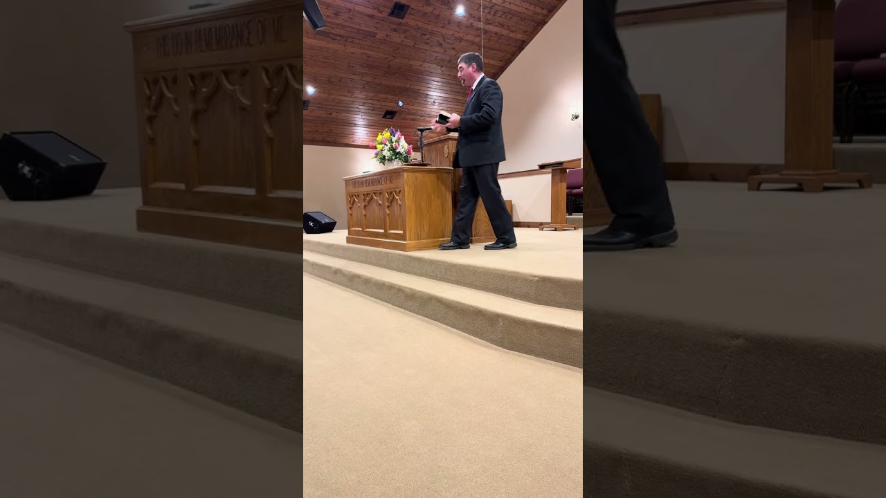 March 23, 2025 morning message at Old Union Baptist Church