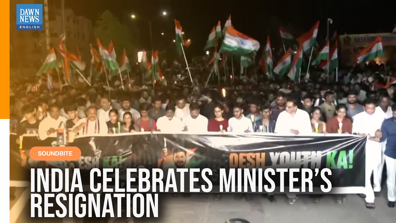 WATCH: India Celebrates as Education Minister Resigns After NEET Exam Leak Protests | Dawn News
