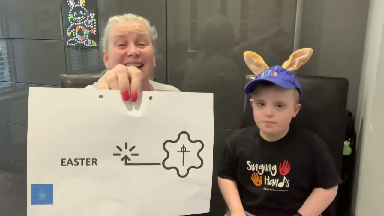Makaton for &lsquo;EASTER&rsquo; 🐣✝️