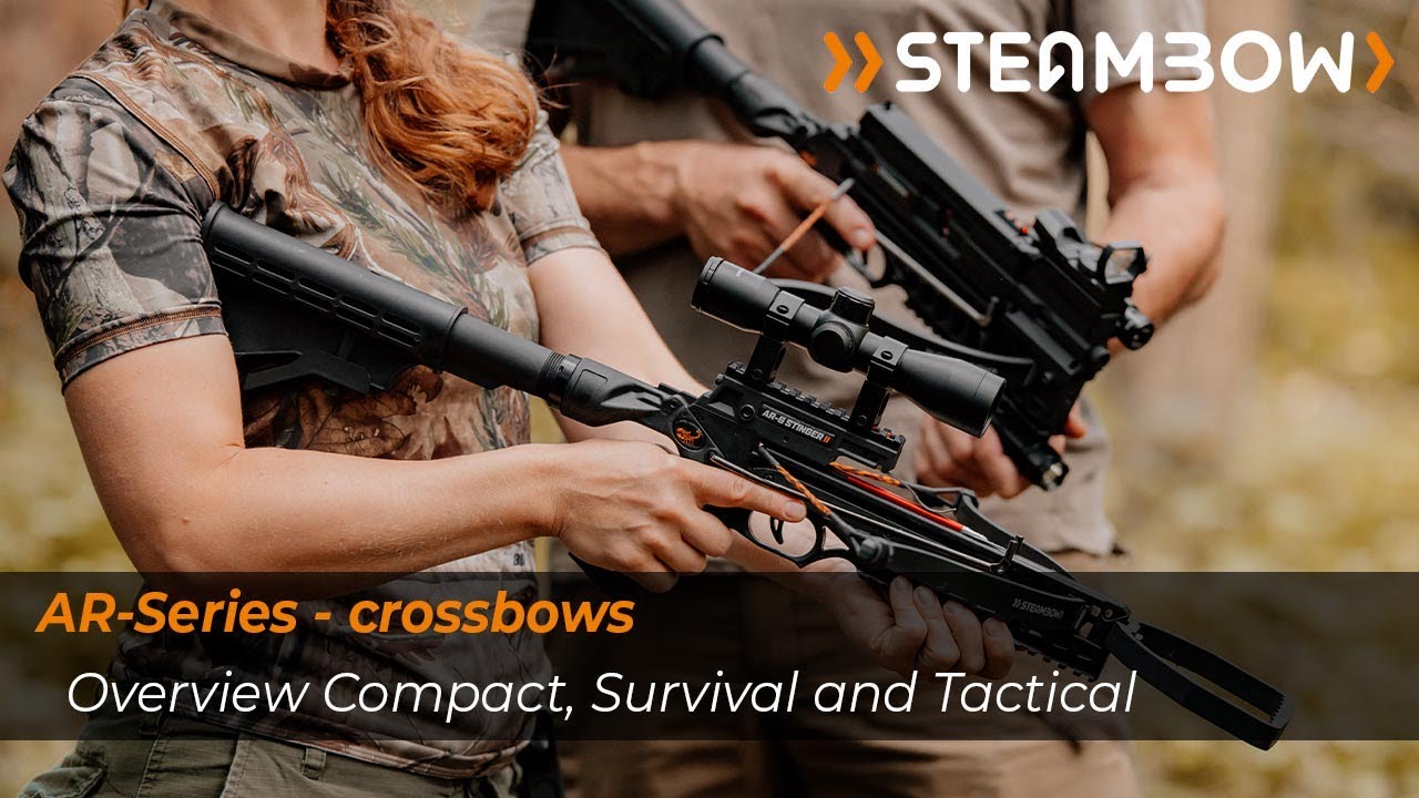 Steambow's AR-6 Stinger II product family overview