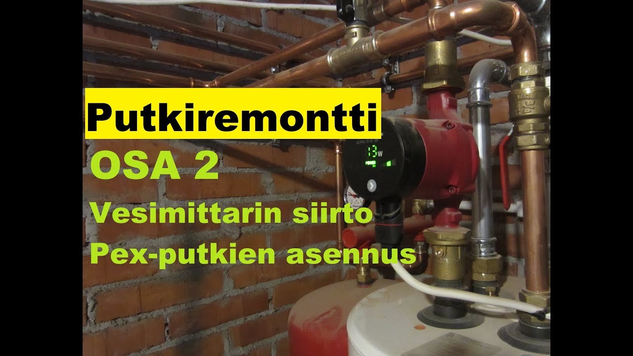Putkiremontti 2018 osa2