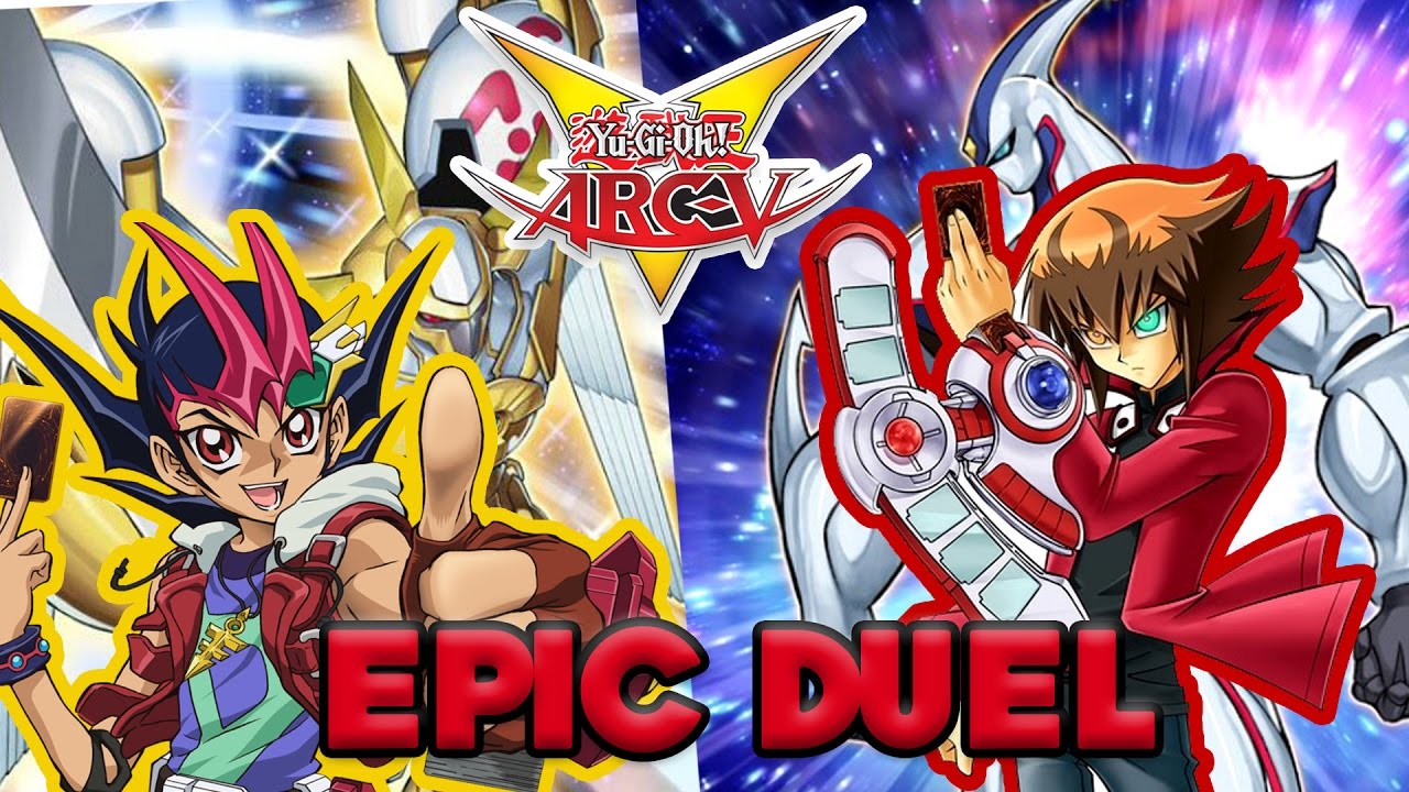 Jaden vs. Yuma - Yu-Gi-Oh! ARC-V Epic Duel (ENGLISH)