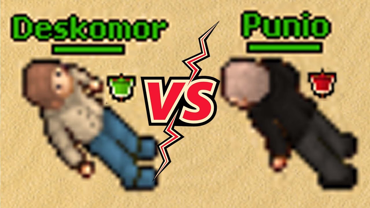 Сражение с «Богом PVP» Тибии (против Puniogaming)