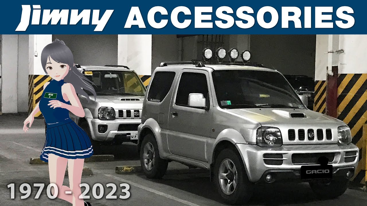 Essential Suzuki Jimny Accessories LJ10 l SJ20 l SJ40 l SJA71 l  JB32 l JB43 l JB74 (1970 - 2023)