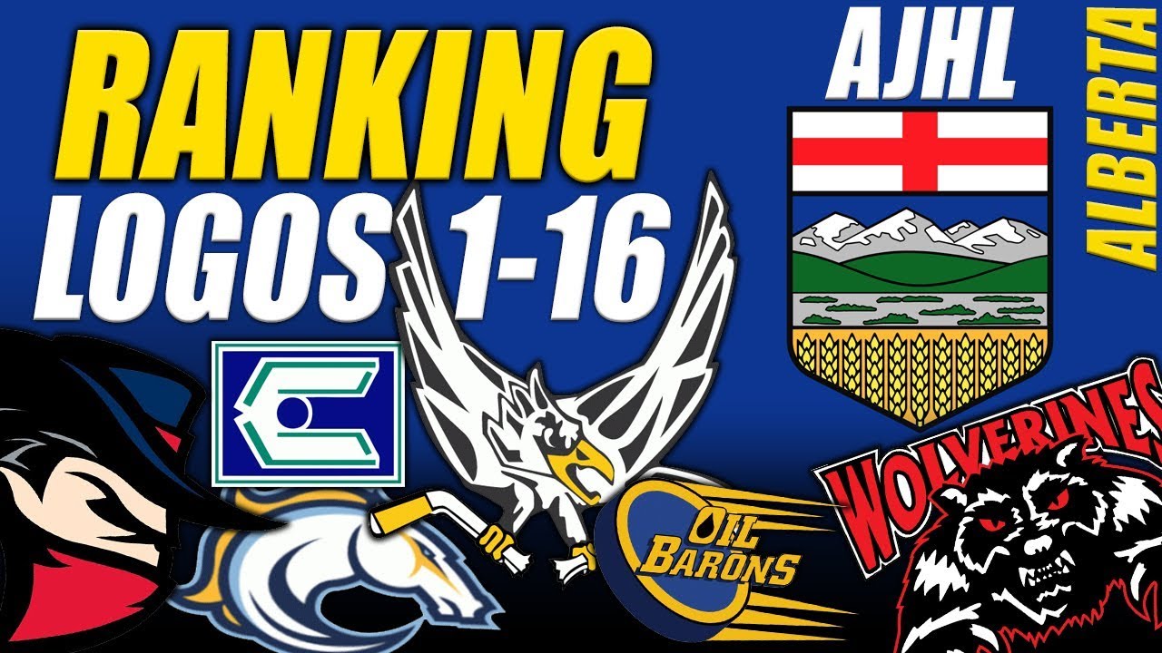 AJHL Logos Ranked 1-16