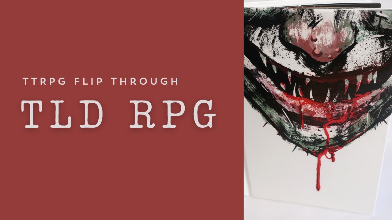 TTRPG Flip Through #9: TLD RPG #ttrpg #tabletoprpg #flipthrough #rpgbooks #ttrpgs