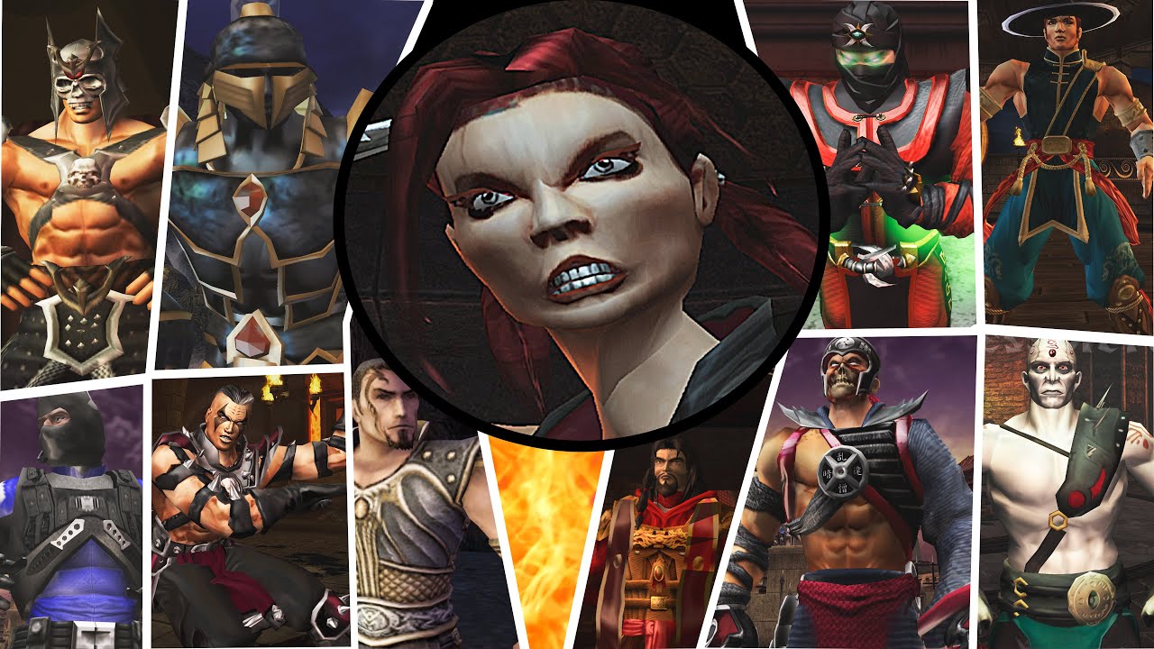 MORTAL KOMBAT ALL ''TRANSITIONS AND TRAPS'' on [KIRA] Deception And Armageddon