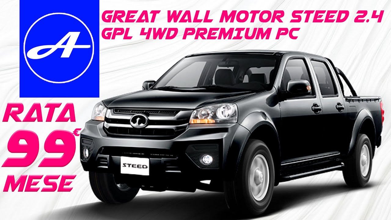 #autoeurotoscar    GREAT WALL MOTOR STEED 2.4 GPL 4WD PREMIUM PC