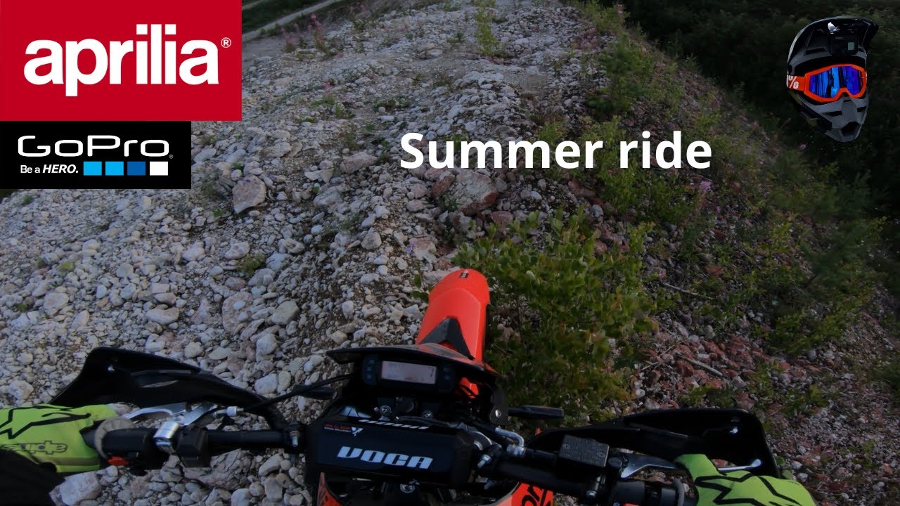 Aprilia RX125 4T Summer Ride 4k