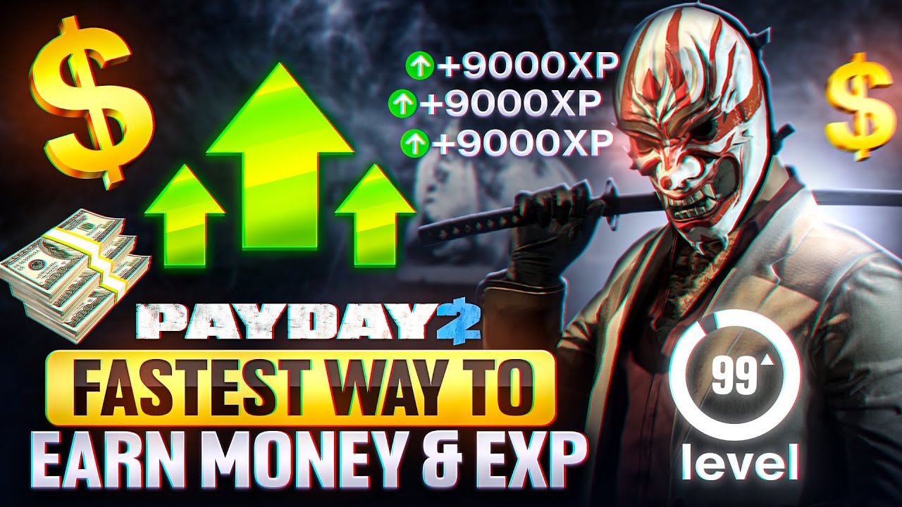 PAYDAY 2 - THE BEST MONEY & XP GLITCH! (unlimited)