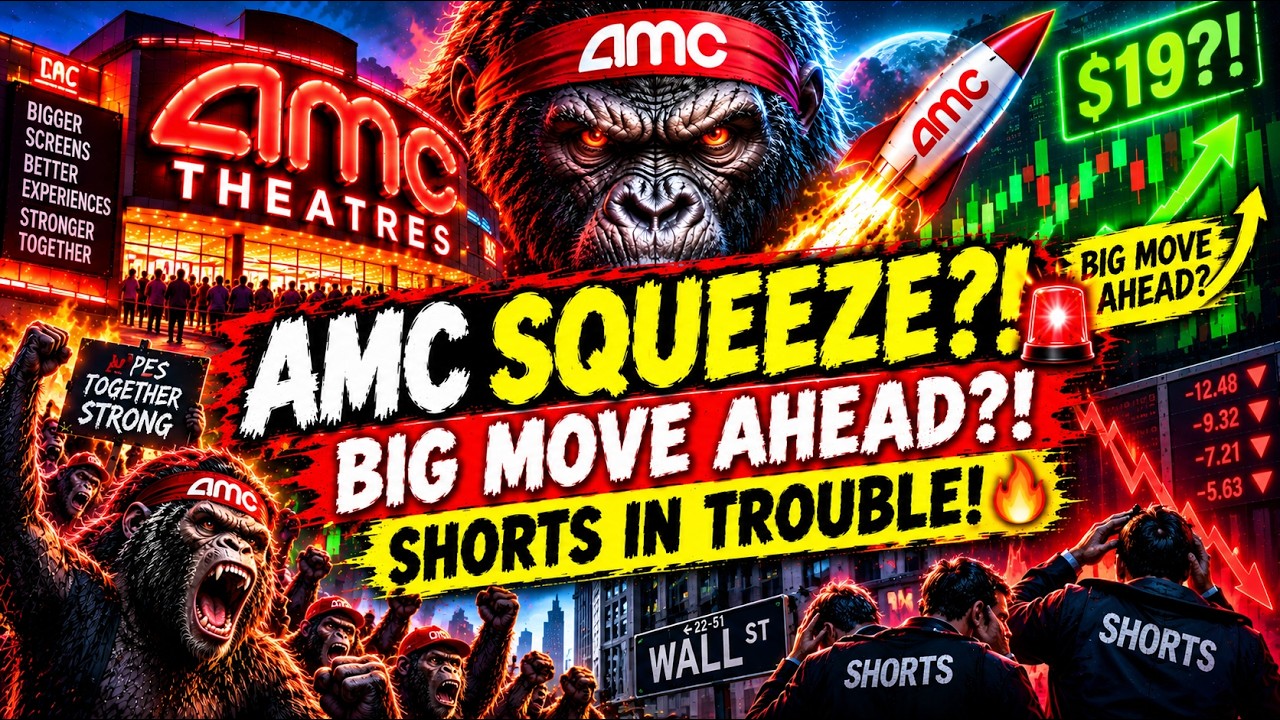 🚨 AMC ждет следующее испытание?! 🔥 Серьезный тест на прибыль! Короткие позиции под давлением! 💥