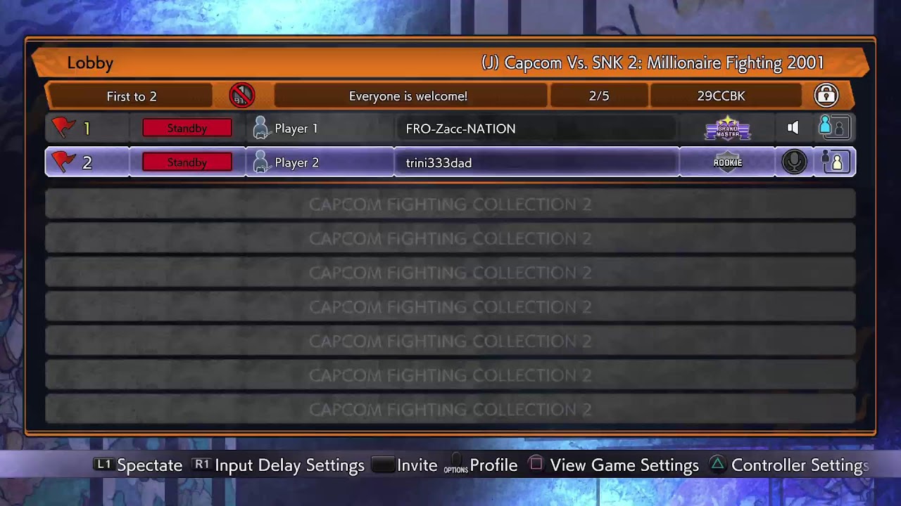 Capcom vs SNK 2 : Casual Match