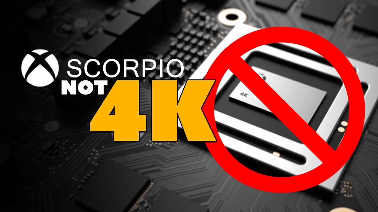Xbox Scorpio NOT NATIVE 4K? - The Know Game News