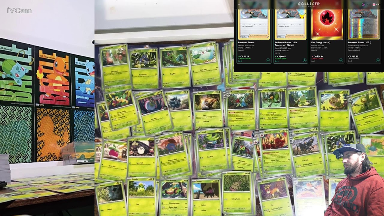 Sorting Pokemon Cards