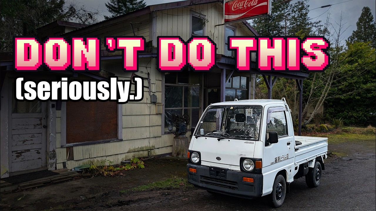 I Bought a Kei Truck from Japan, and then I Drove it 1,000 Miles Home.