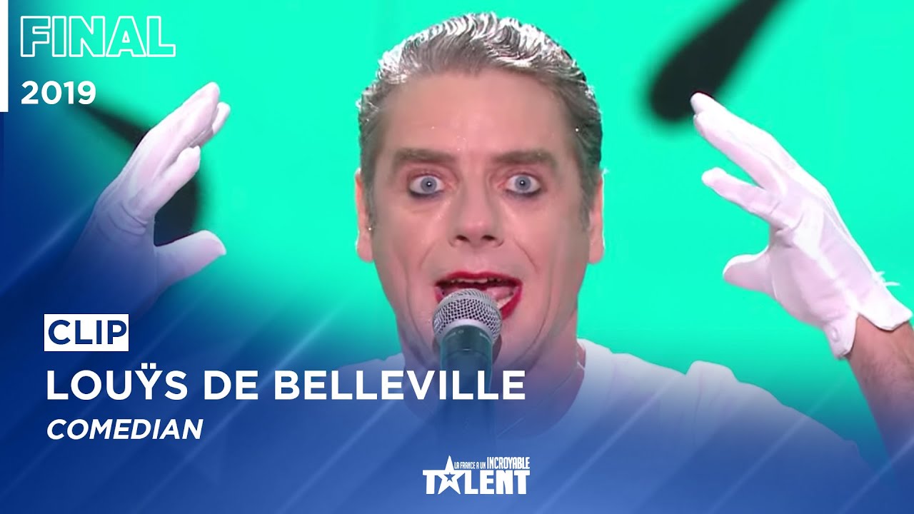 WTF ! Watch LOU&Yuml;S DE BELLEVILLE final performance on France's got talent !