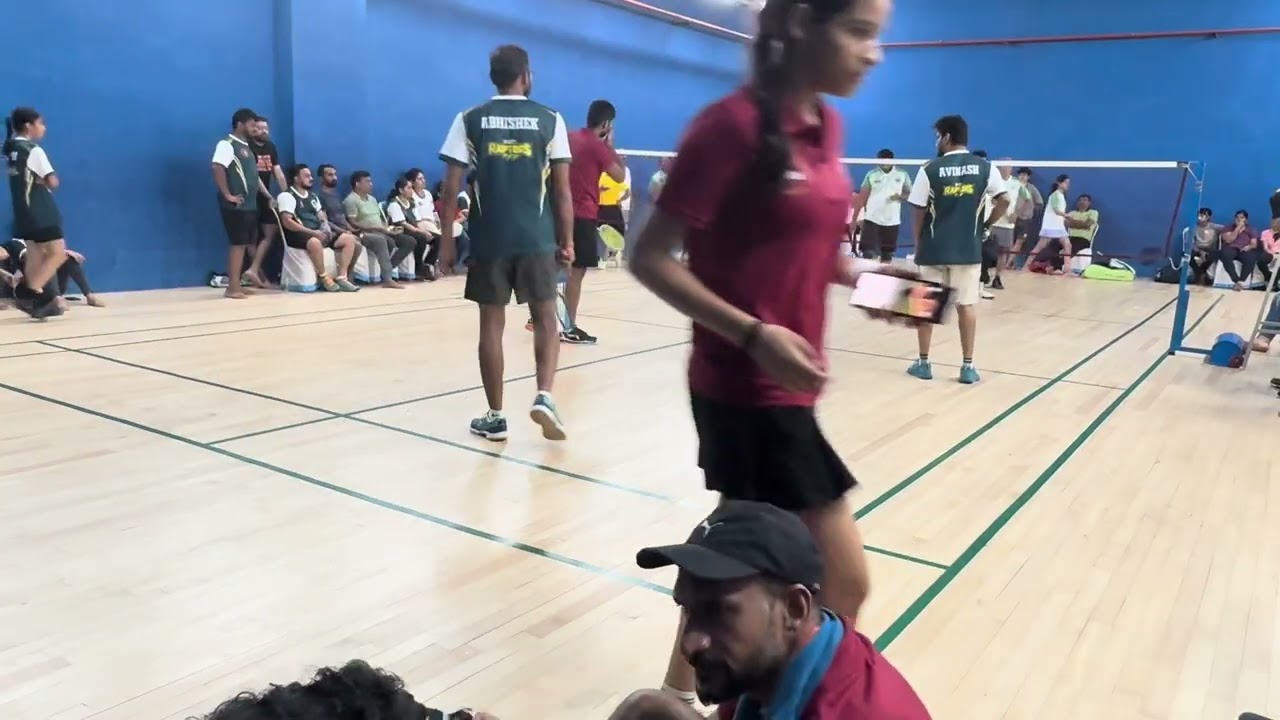 PJC badminton raptors vs horata 7